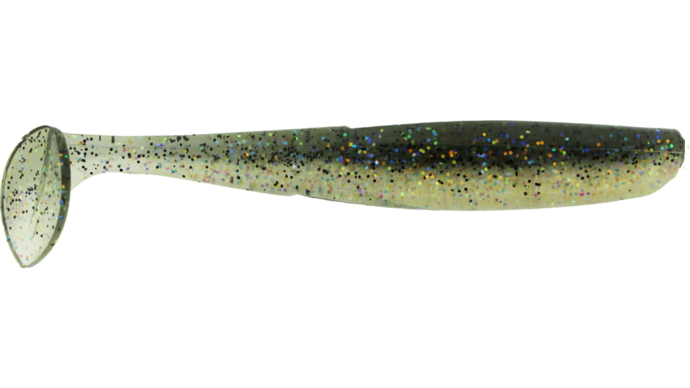 Bass Assassin Lures Elite Shiner, 4in, 8 per Pack, Rainbow Shad, 4, ES95462