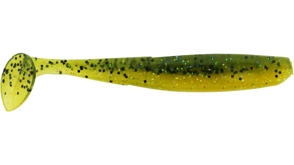 Bass Assassin Lures Elite Shiner, 4in, 8 per Pack, Sungill, 4, ES95531