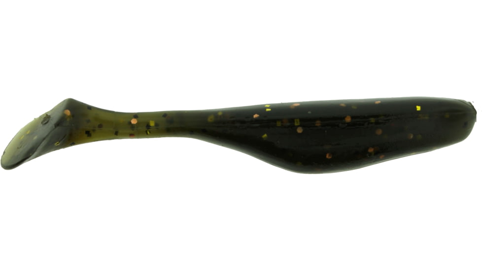 Bass Assassin Lures Turbo Shad Swimbait, 4in, 10 per Pack, Golden Bream, 4, TSA30425