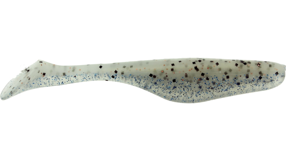 Bass Assassin Lures Turbo Shad Swimbait, 4in, 10 per Pack, Sand Trout, 4, TSA30426