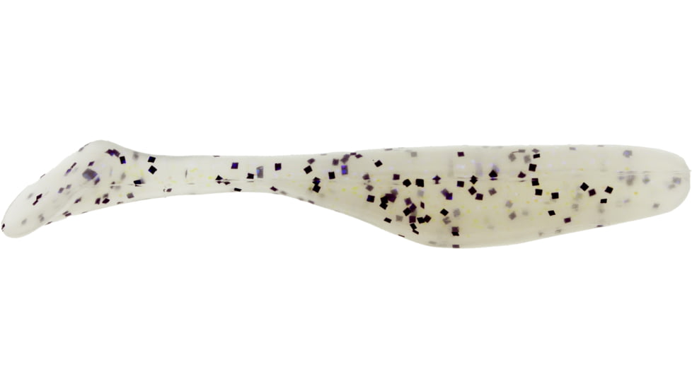Bass Assassin Lures Turbo Shad Swimbait, 4in, 10 per Pack, Violet Moon, 4, TSA30433