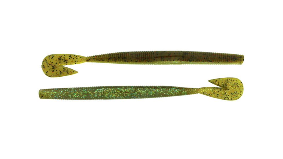 Bass Assassin RSB Worm, 8, 7.25in, Chico's Red Ear, RSB53540