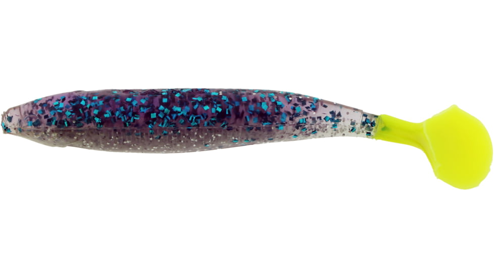 Bass Assassin Walleye Assassin Die Dapper, 3in, 10 per Pack, Slammin Chicken, 3, WDD82265