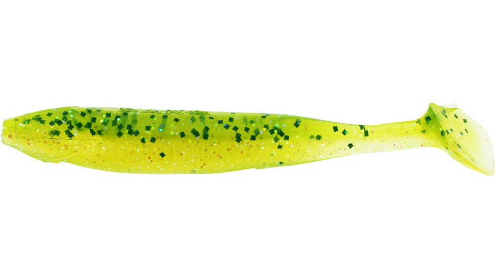 Bass Assassin Walleye Assassin Die Dapper, 3in, 10 per Pack, Sungill, 3, WDD82531