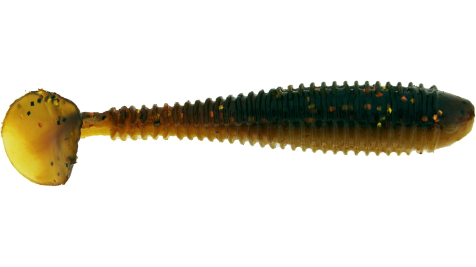 Bass Assassin Walleye Assassin Litl Boss, 3.5in, 6 per Pack, Molting, 3.5, WBS31516