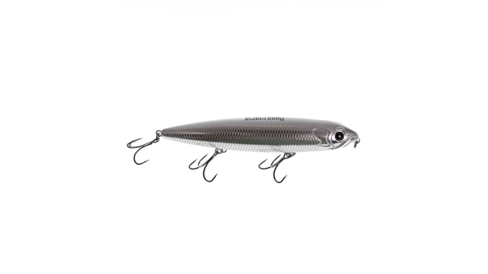 Bass Mafia Dead Man Walking Hard Bait, Chrome, 5in, BMDMW-5-CHM