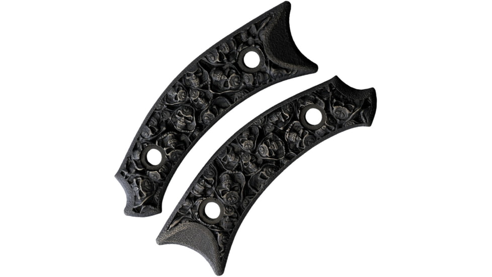 Bastinelli Creations 2 Saints Bronze Scales, Fits Mako fixed blade, 2 SAINTS SCALES MAKO FIXED