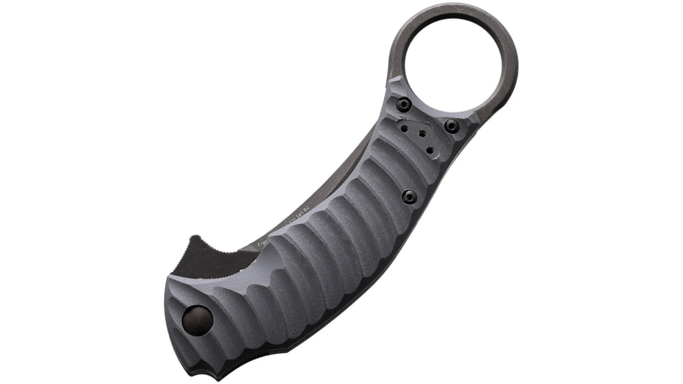 Bastinelli Creations Mako Linerlock Gray G10