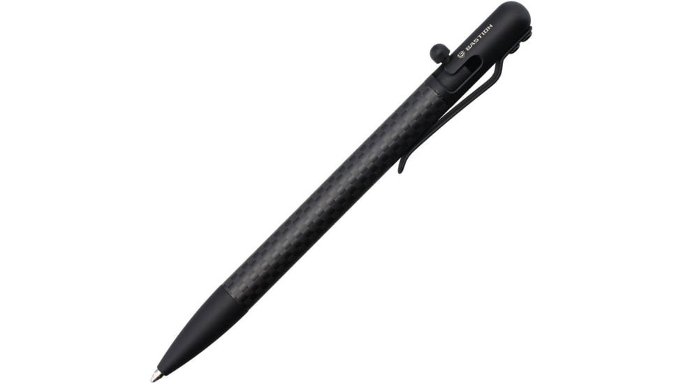 Bastion Bolt Action Pen-SLIM CF Black