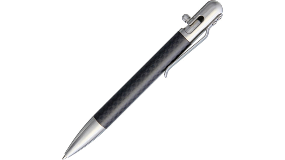 Bastion EDC Bolt Action Pen CF, 5.25 overall, PEN-BLTACN-SSCF