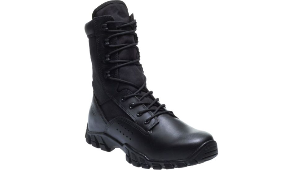 Bates Footwear Cobra 8 in Side Zip Hot Weather Jungle Mens Boots, Black, 07.5 M E22681-07.5 M