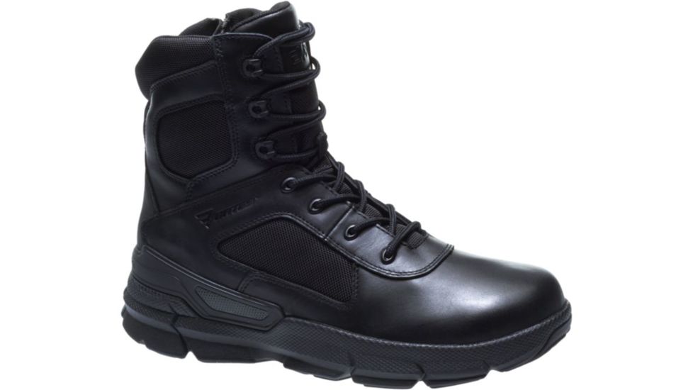 Bates Footwear Rage Waterproof Side Zip Mens Boots, Black, 07.5 EW E07110-07.5 EW