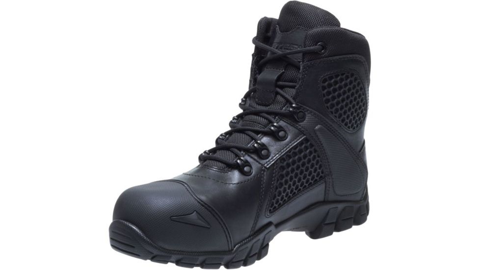 Bates Footwear Shock FX Composite Toe Mens Boots, Black, 07.5 M E07076-07.5 M