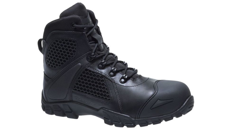 Bates Footwear Shock FX Composite Toe Mens Boots, Black, 07.5 M E07076-07.5 M