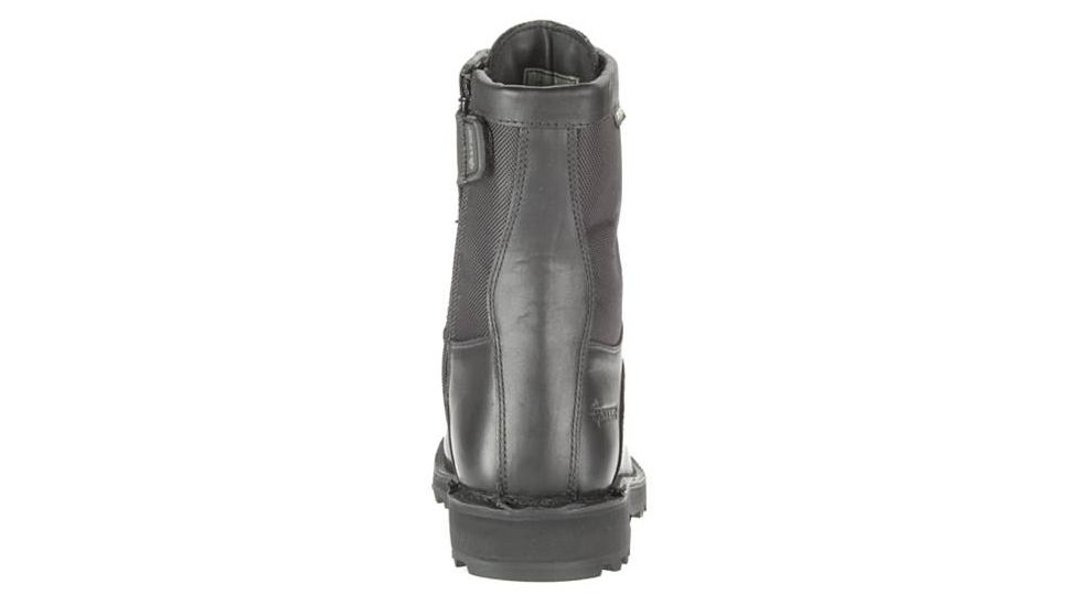 Bates Footwear 8in DuraShocks Lace-to-toe Side Zip Boot, Black, 10.0EW 018464235227
