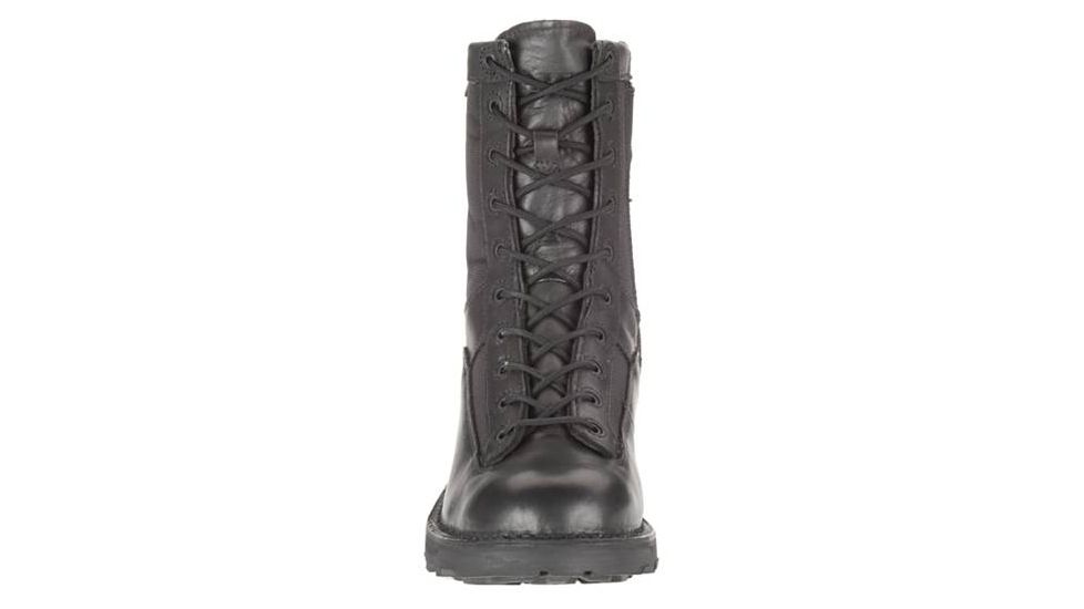 Bates Footwear 8in DuraShocks Lace-to-toe Side Zip Boot, Black, 10.0EW 018464235227