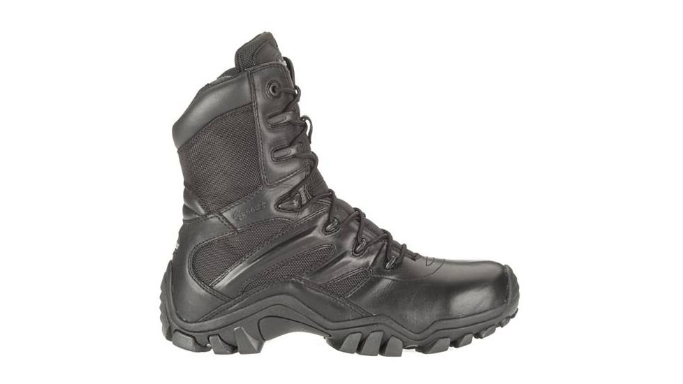 Bates Footwear Delta-8 Side Zip Boot, Black, 07.5M 098771538013