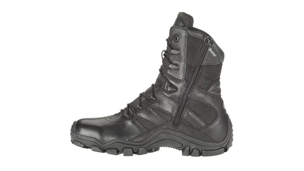 Bates Footwear Delta-8 Side Zip Boot, Black, 07.5M 098771538013