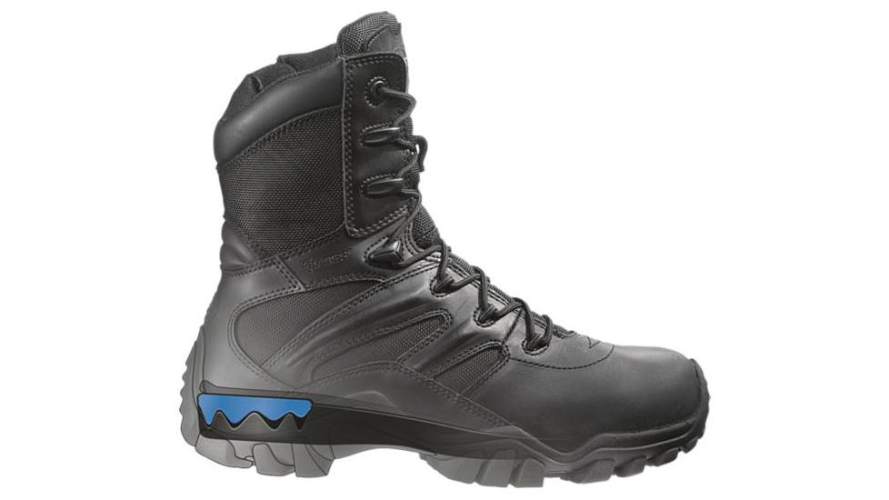 Bates Footwear Delta-8 Side Zip Boot, Black, 07.5M 098771538013