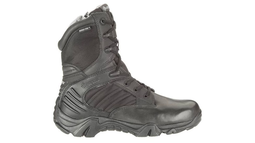 Bates Footwear GX-8 Gore-Tex Insulated Side Zip Boot, Black, M 14.0 040707829023