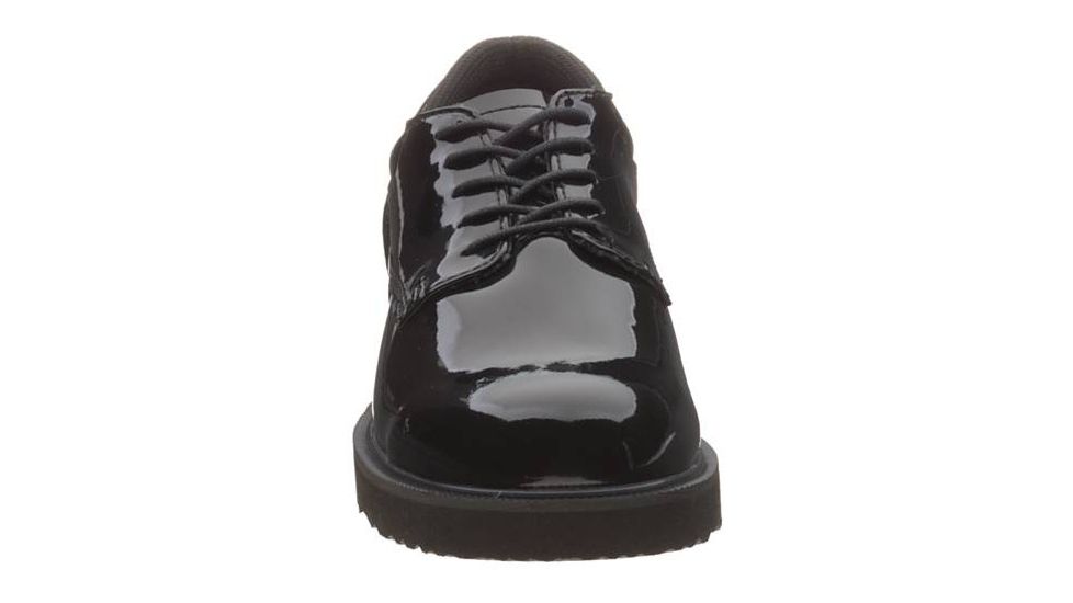 Bates Footwear Men's High Gloss Duty Oxford, Black, M 10.5 098681653752