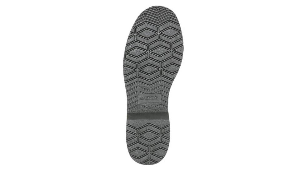Bates Footwear Men's High Gloss Duty Oxford, Black, M 10.5 098681653752