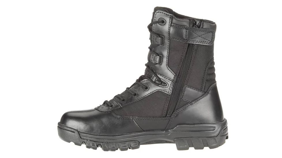 Bates Footwear Women's 8in Tactical Sport Side Zip Boot, Black, M 05.0 077896446939