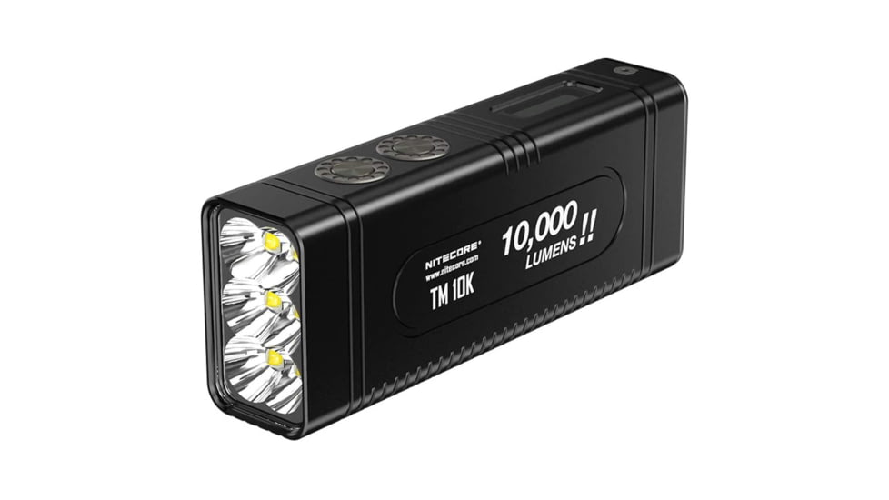 Battlbox Black Nitecore TM10K Tiny Monster 10,000 Lumen Burst Rechargeable Flashlight, SV294443