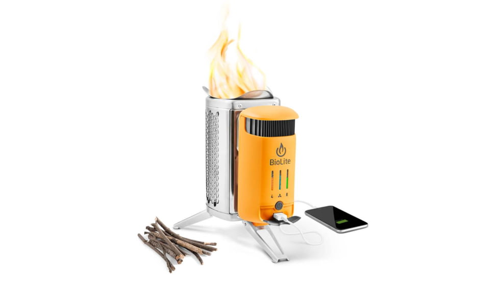 Battlbox.Com BioLite CampStove 2 Electricity Generating Wood Camp Stove, CSC1001
