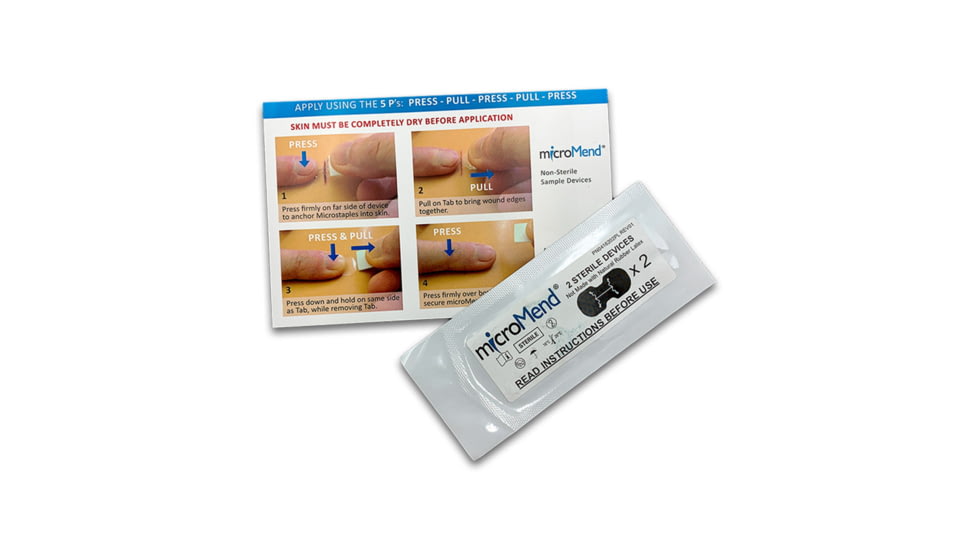 Battlbox.Com MicroMend Emergency Skin Closure, AN0820201PL REV02