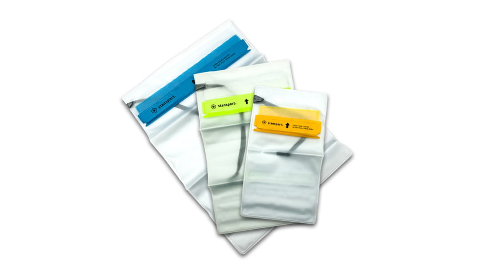 Battlbox.Com Stansport 3-Pack Waterproof Pouches, 465