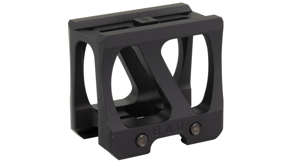 Battle Arms Development Aimpoint Lightweight Optic Mount, 1.93in Height, Aimpoint Footprint, Anodized Finish, Black, LOM-AP-193