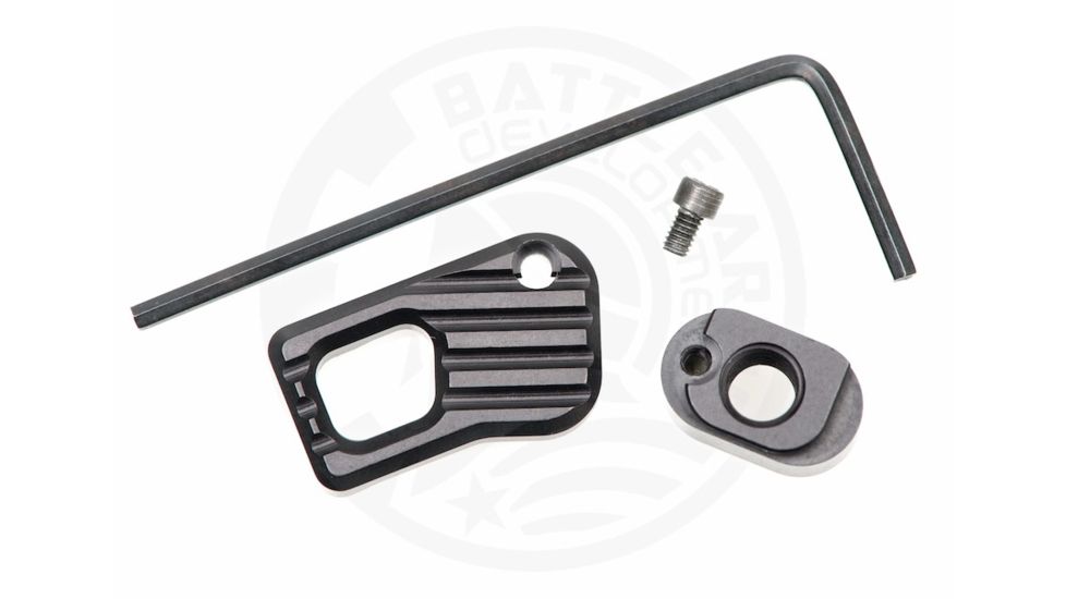 Battle Arms Development AR15 Enhanced Modular Magazine Release, Black BAD-EMMR-L-B