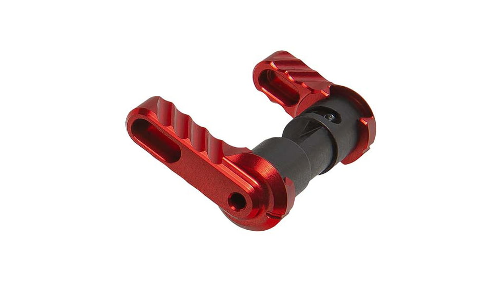 Battle Arms Development BAD-ASS-LITE AR-15 Lightweight Ambi Safety Selector, Red, BAD-ASS-LITE-RED