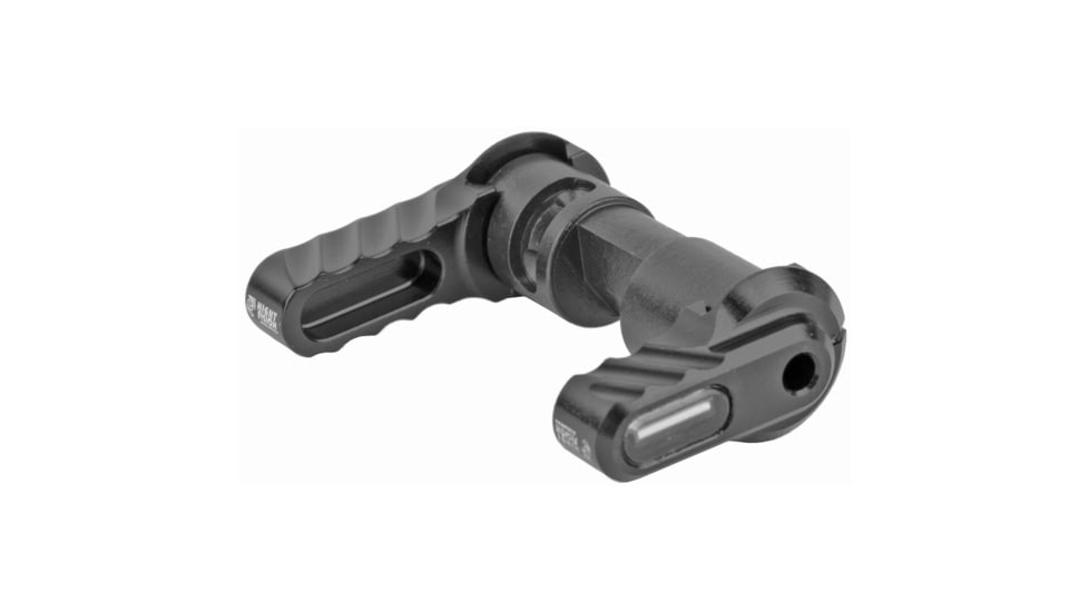 Battle Arms Development Bad-Ass Nite Ambidextrous Safety Selector, Aluminum Standard And Short Levers With Tritium Inserts, Black Finish, BAD-ASS-NITE