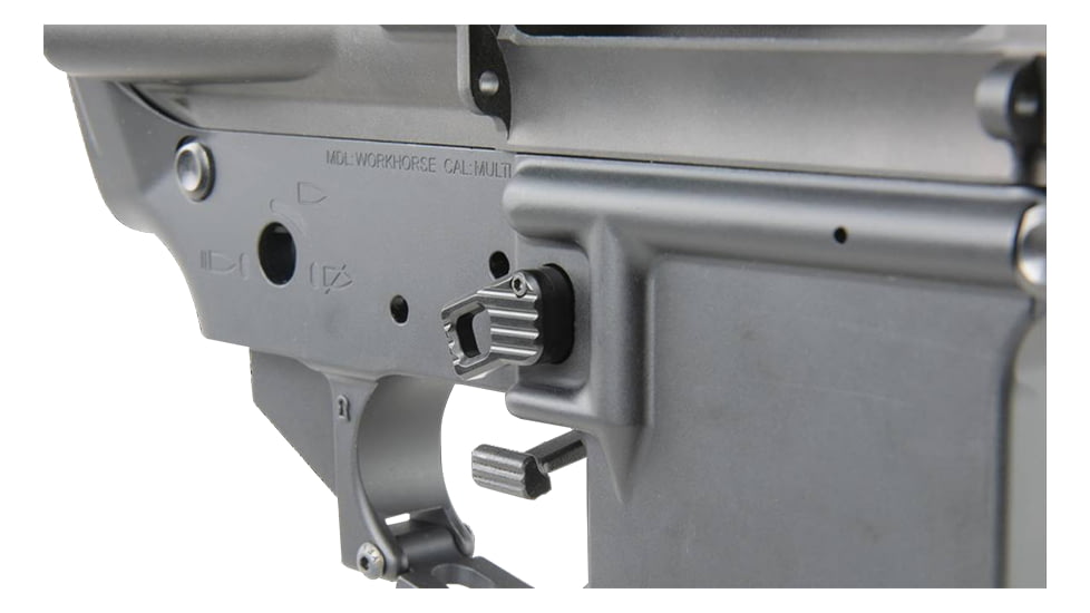 Battle Arms Development AR-15/M16/M4 Ambidextrous Bolt Catch Kit, Phosphate, Black, BADEBCAMBIKIT