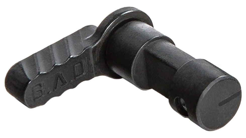Battle Arms Development Enhanced Single Side Safety Selector, AR-15/AR-10, Black Phosphate, BAD-E4S-IC