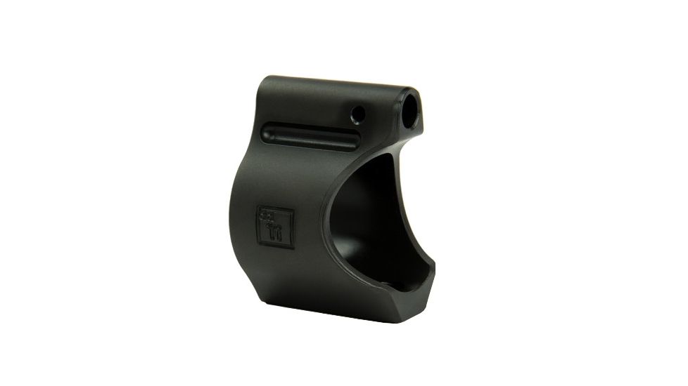 Battle Arms Development Lightweight .750 in Diameter Rifle Gas Block, Black Titanium, Black Dlc Pvd Coating BAD-LGB-Ti-750-B