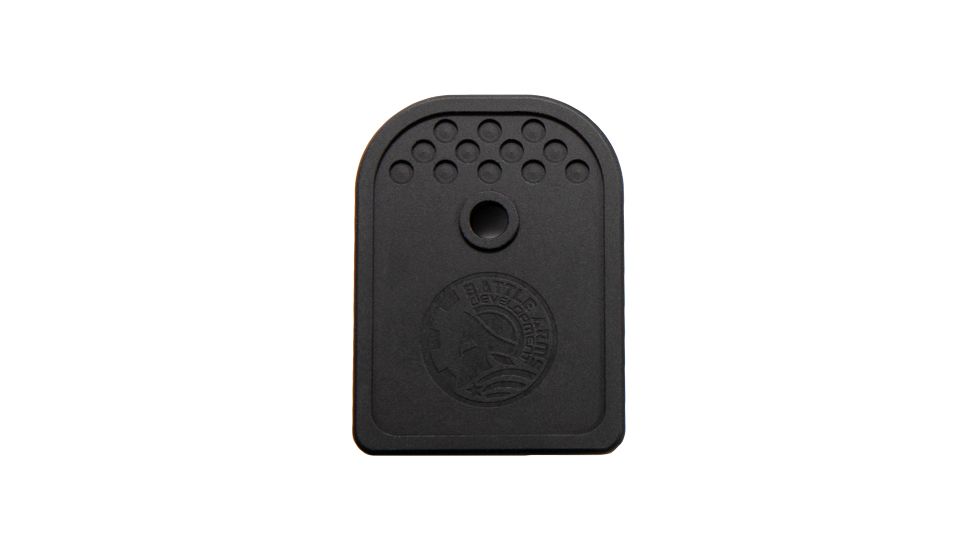 Battle Arms Development Magazine Baseplate Glock 9mm, Black, BAD-BP-G9-B