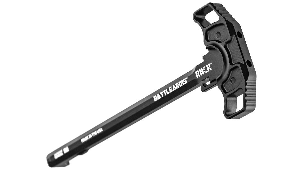 Battle Arms Development RACK AR15 Ambidextrous Charging Handle, Black, BAD-RACK-15