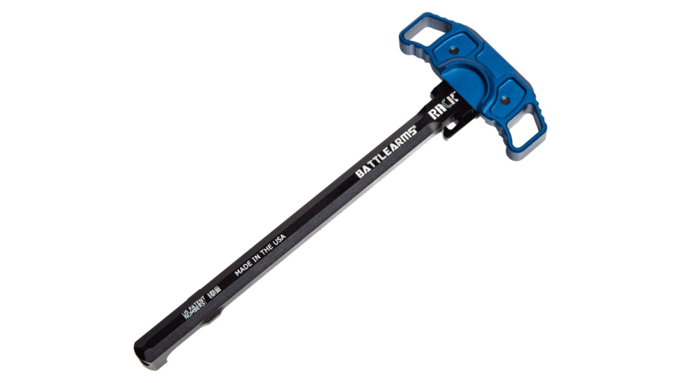 Battle Arms Development RACK AR15 Charging Handle, Blue, BAD-RACK-15-BLU