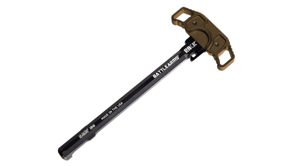 Battle Arms Development RACK AR15 Charging Handle, FDE, BAD-RACK-15-FDE