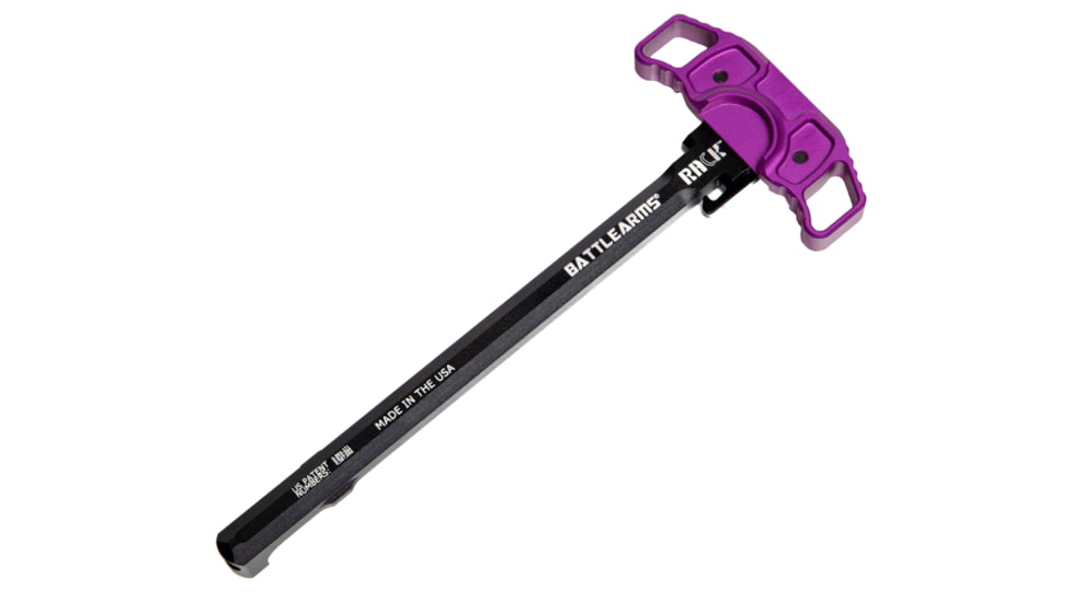 Battle Arms Development RACK AR15 Charging Handle, Purple, BAD-RACK-15-PURPLE