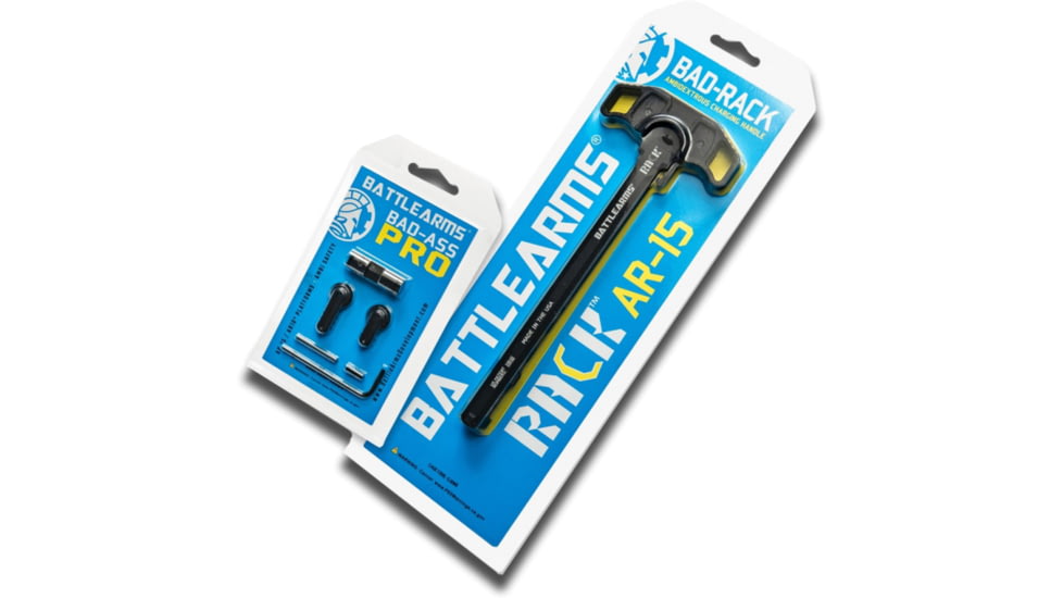 Battle Arms Development RACK BAD-ASS-PRO Ambidextrous Upgrade Combo Kit, AMBI-KIT-1