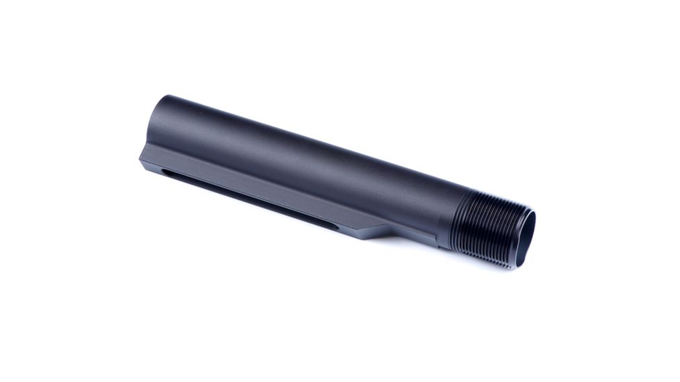 Battle Arms Development Receiver Extension Buffer Tube, 6 Position, Mil-Spec, Carbine Length, Black, AR15RE-MIL-6C