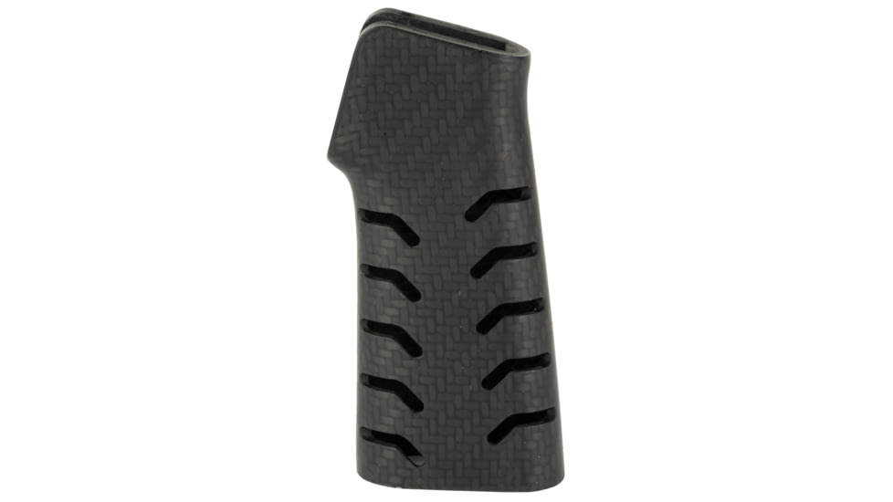 Battle Arms Development Ultralight Chevron Carbon Fiber Pistol Grip, Black, Carbon Fiber Construction, Fits AR Rifles