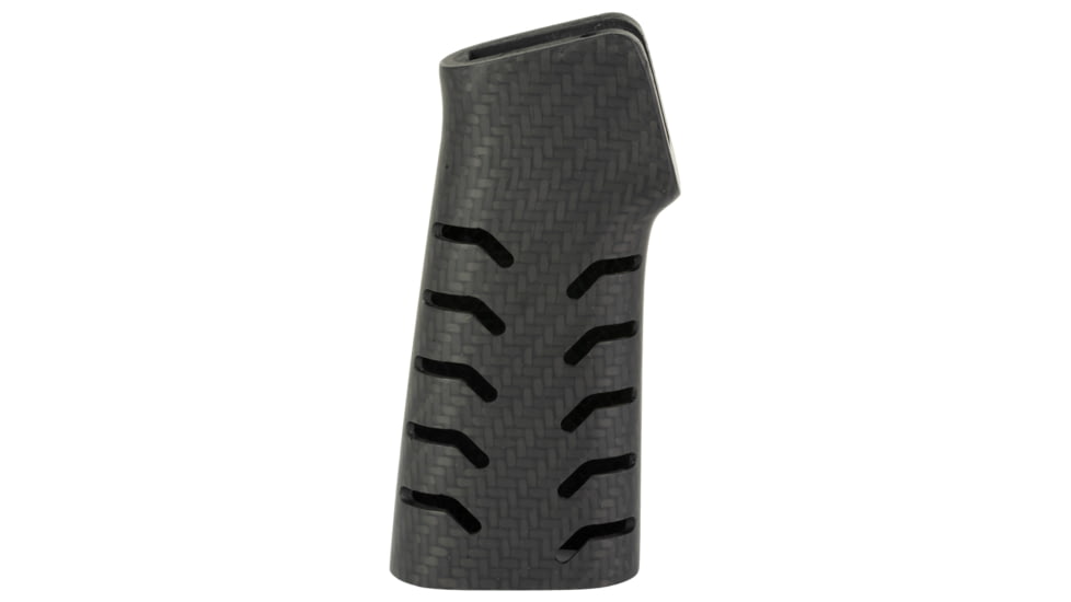 Battle Arms Development Ultralight Chevron Carbon Fiber Pistol Grip, Black, Carbon Fiber Construction, Fits AR Rifles