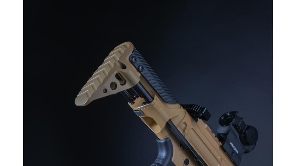 Battle Arms Development Vert 9mm Gen 2 PDW Stock System, Black, 4.8in, VERT-V2-PDW-9MM