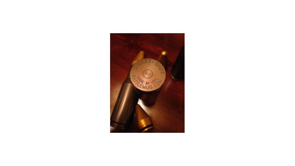 Battle Mug Bullet-Shot Shot Glass,Black BShot02
