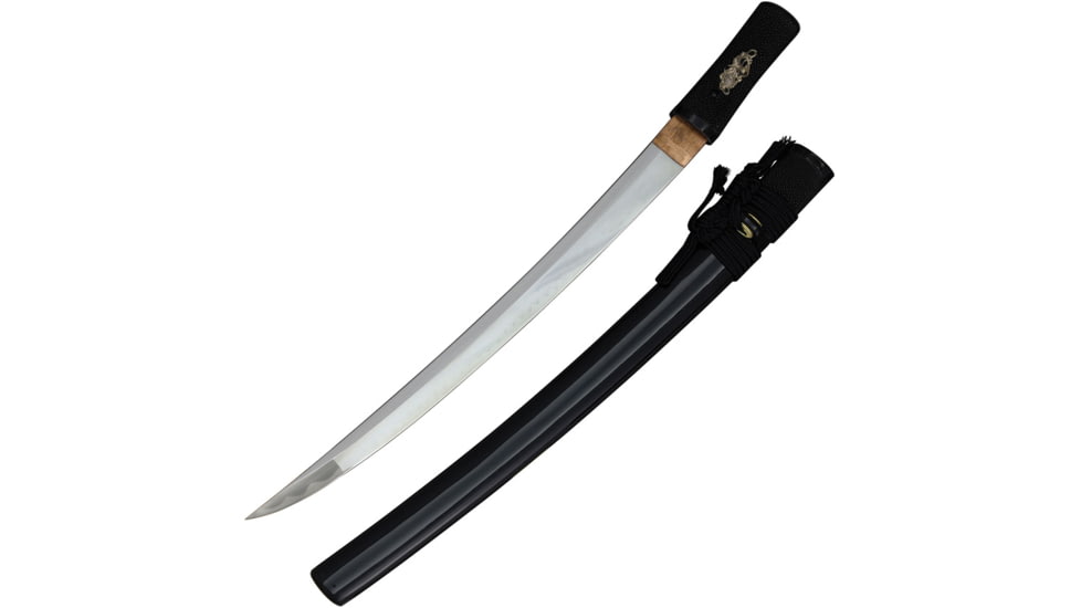 BattleBlades Gukudo Aikuchi Sword, 24.5in Overall, 19in T10 High Carbon Steel Blade, 1.477lb, BB-GA